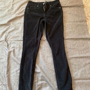 Universal Thread Velvet Black Jeans